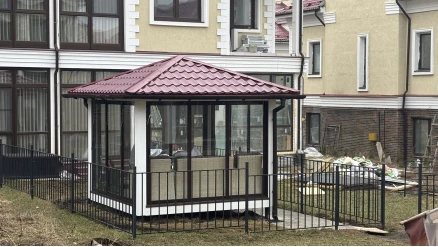 Беседка панорамная №7 3х3