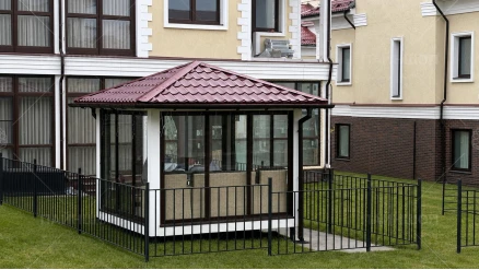 Беседка панорамная №7 3х3