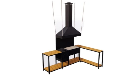 Гриль зона (угловая)