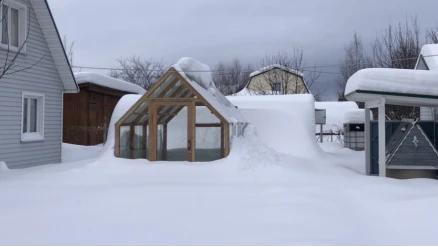 Теплица КЛАССИКА (сосна) 2,50х3,42 м 