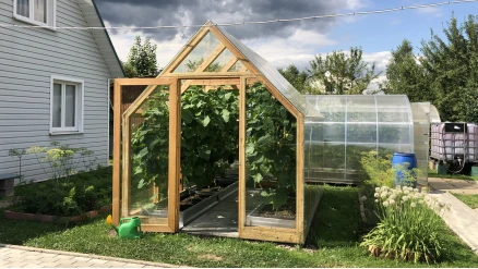 Теплица КЛАССИКА (сосна) 2,50х3,42 м 